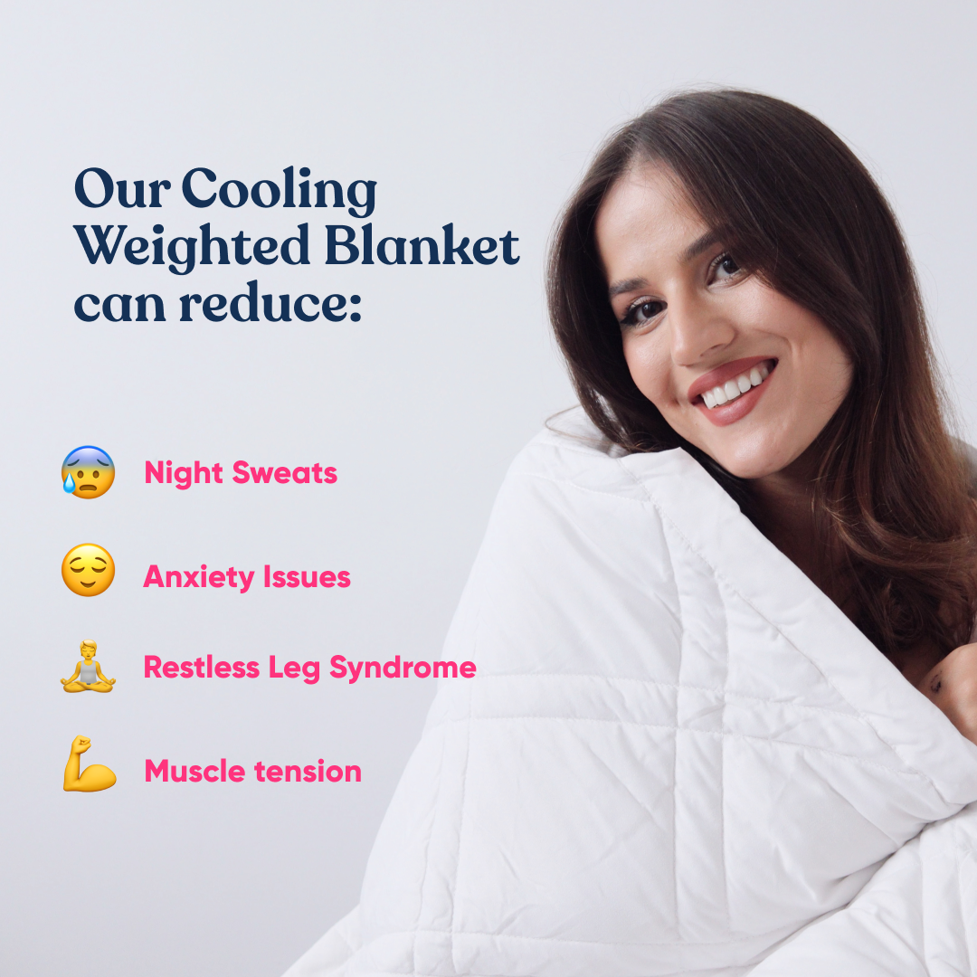 Cooling Weighted Blanket for the Best Sleep kudd.ly Kudd.ly