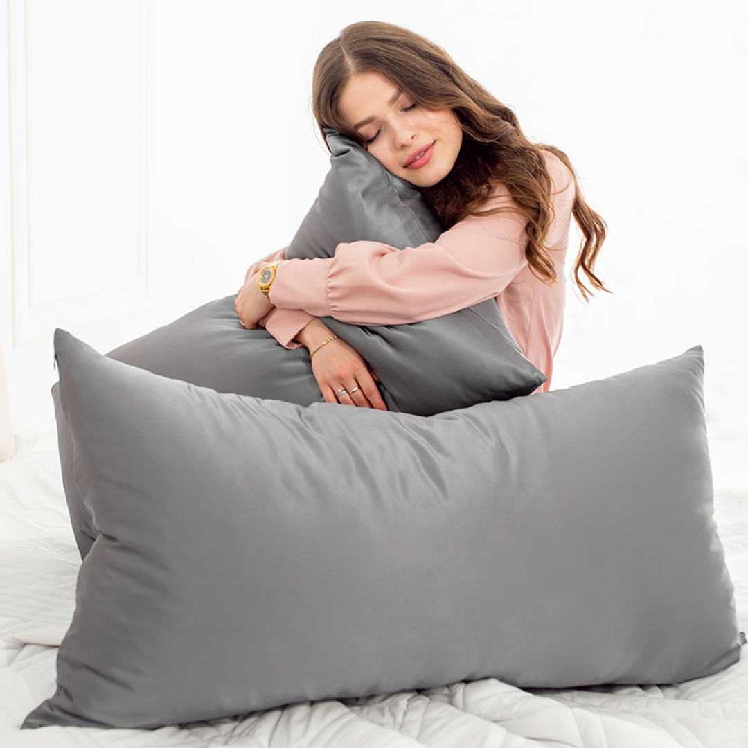 100% Mulberry Silk Pillowcase Bundle of 4