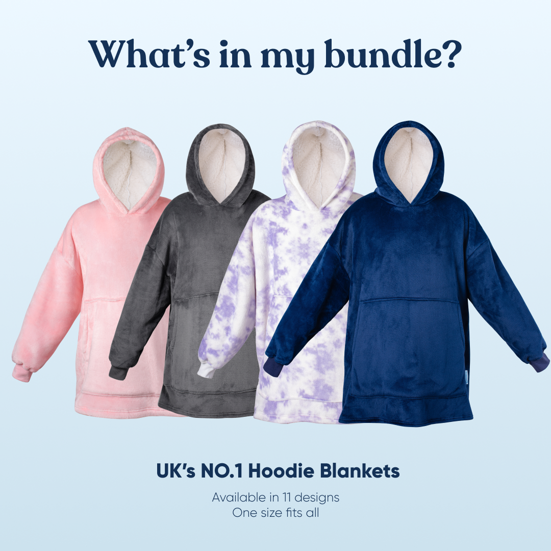 Hoodie Blanket Family Pack