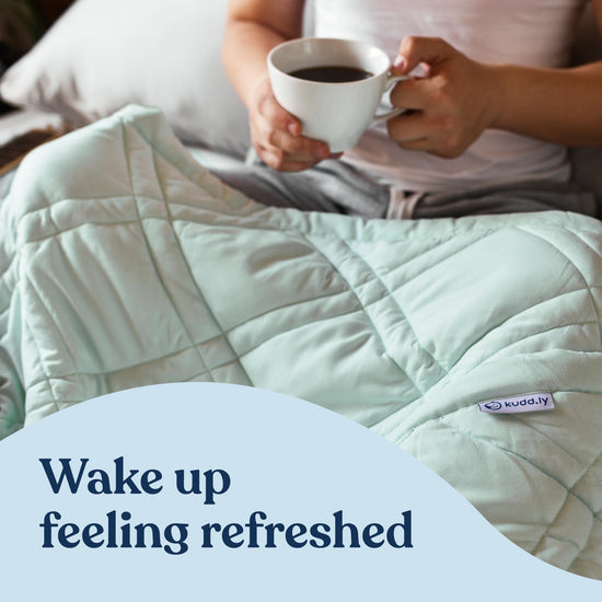 Cooling Weighted Blanket for the Best Sleep kudd.ly™ Kudd.ly