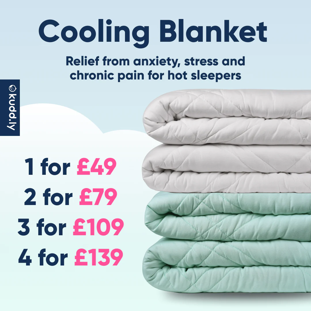 Promo Bundle Cooling Weighted Blanket Kudd.ly