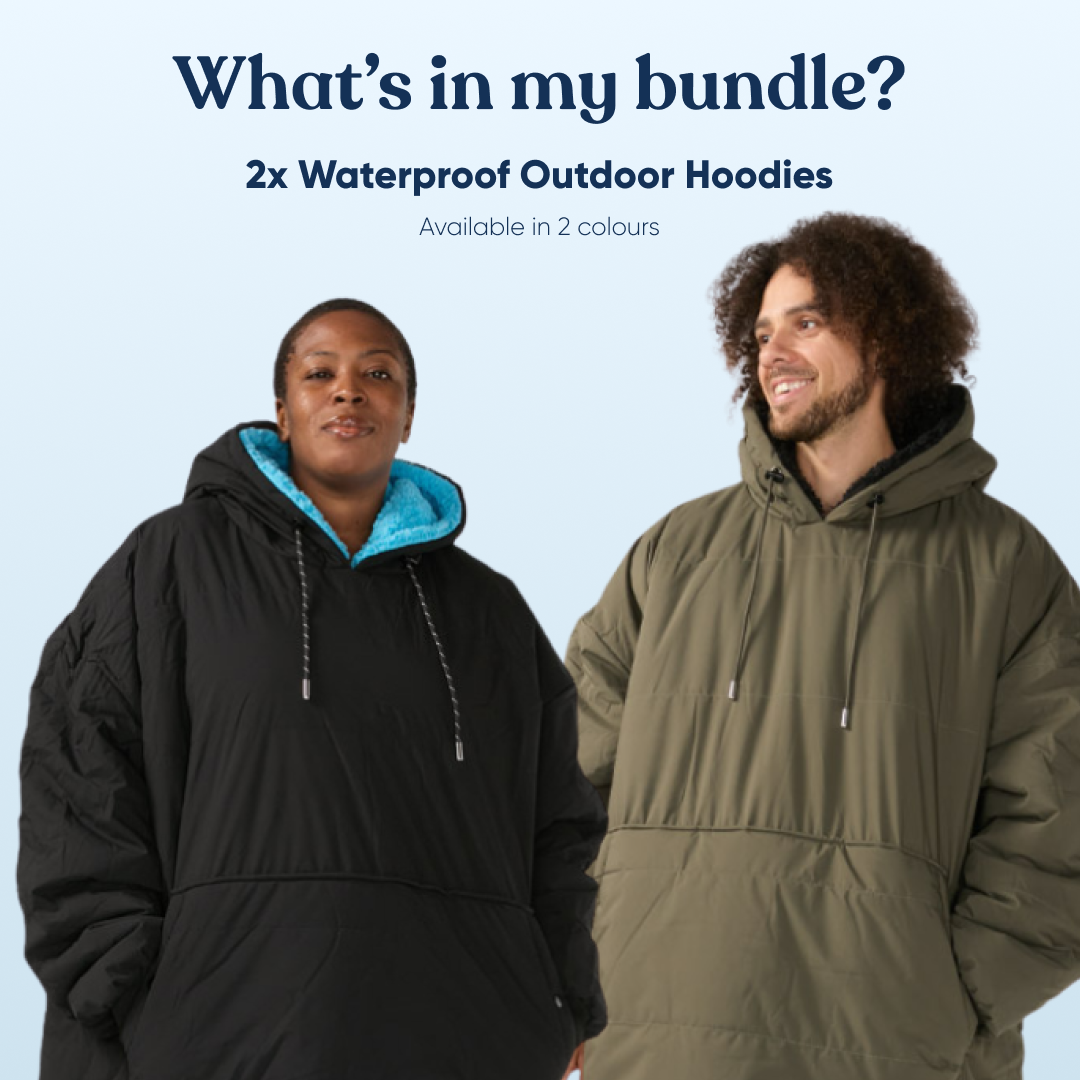 Outdoor Waterproof Hoodie Duo